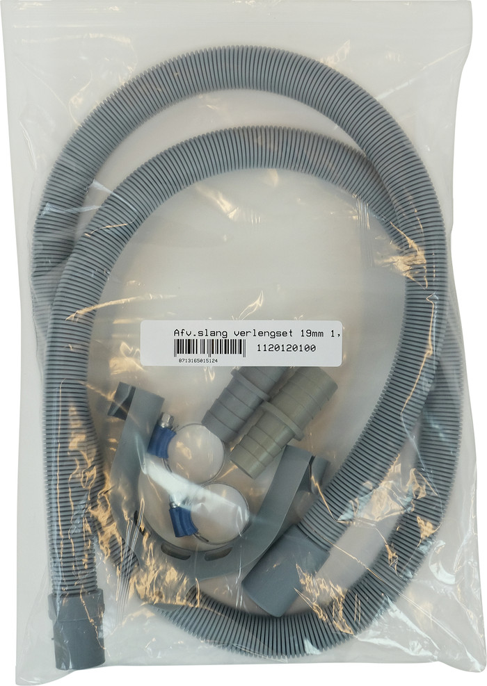 Scanpart Afvoerslang Verlengset 1,5 meter verpakking