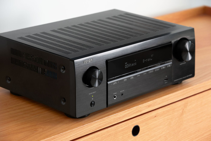 Denon AVR-X1800H Black product in use