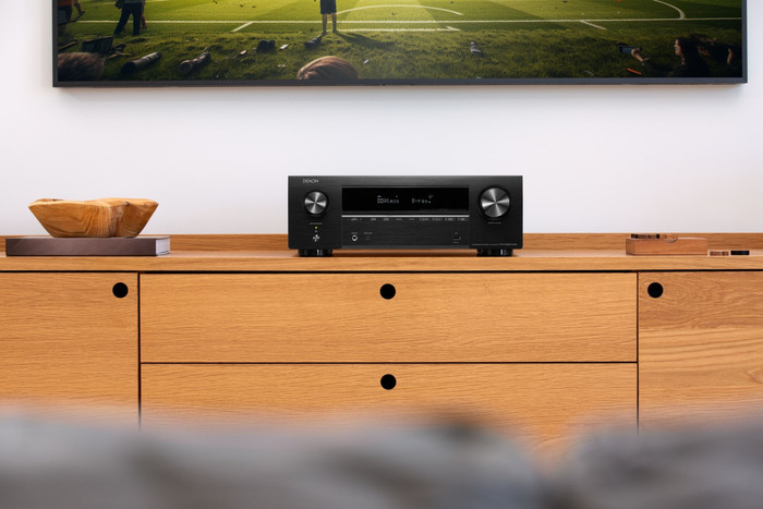 Denon AVR-X1800H DAB Zwart product in gebruik