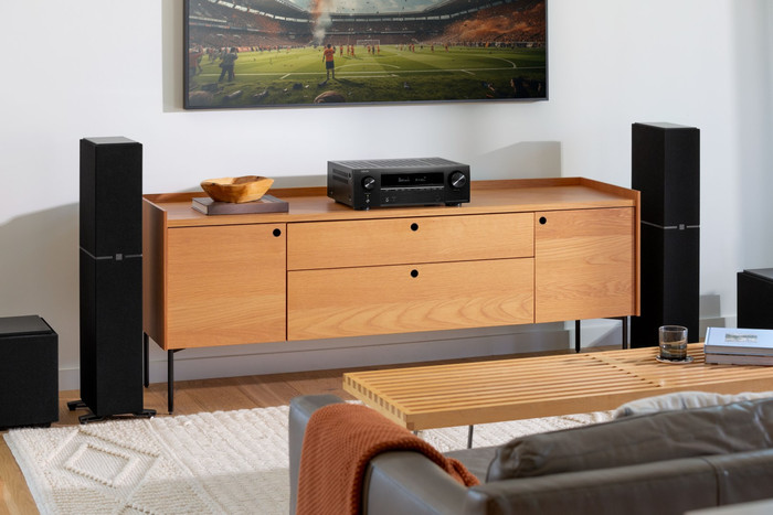 Denon AVR-X1800H DAB Zwart product in gebruik