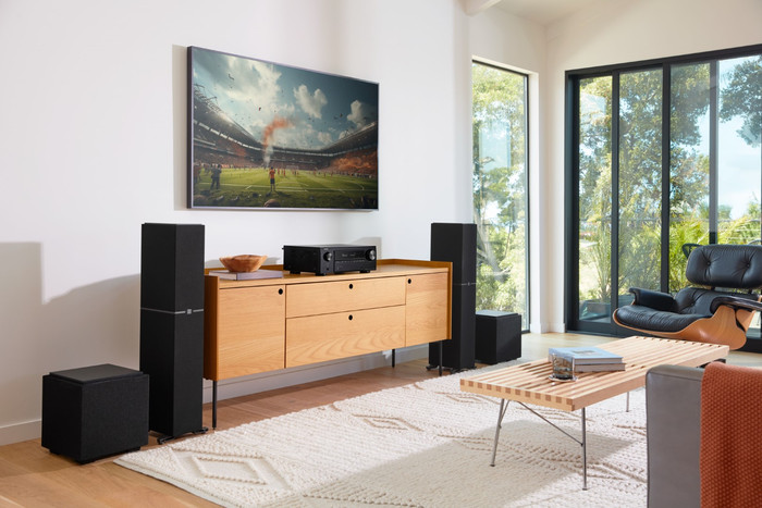 Denon AVR-X1800H DAB Zwart product in gebruik