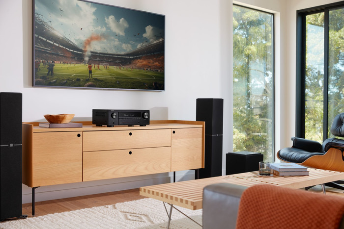 Denon AVR-X1800H DAB Zwart product in gebruik