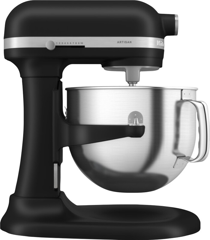 KitchenAid Artisan Bowl-Lift 5KSM70SHXEBM Matte Black right side
