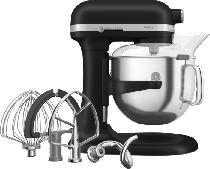 KitchenAid Artisan Bowl-Lift 5KSM70SHXEBM Matte Black Main Image