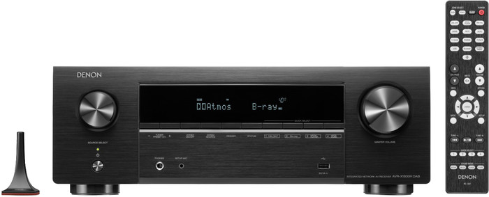 Denon AVR-X1800H DAB Zwart Main Image