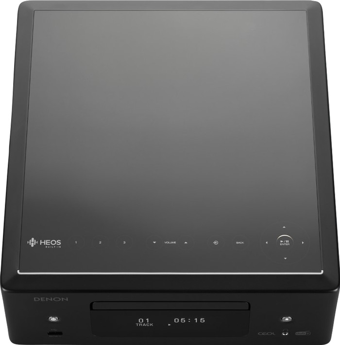 Denon CD Receiver RCDN-12 DAB+ Zwart bovenkant