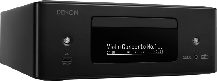 Denon CD Receiver RCDN-12 DAB+ Zwart null