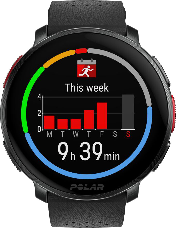 Polar Vantage V3 Black + H10 Heart Rate Monitor Chest Strap front