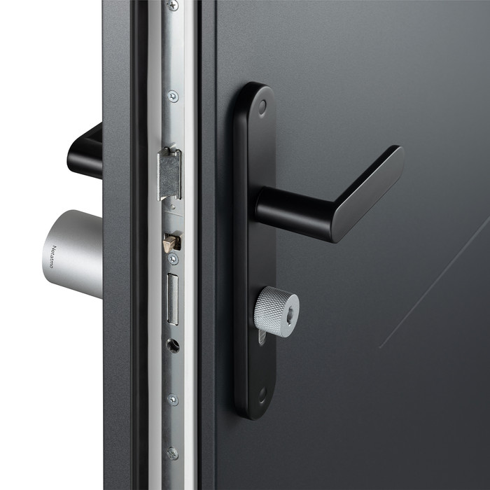 Netatmo Slim Deurslot + 50 mm extensiekit + 3 sleutels null