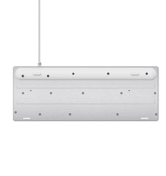 Trust GXT 833W Thado TKL Gaming Keyboard QWERTY White back