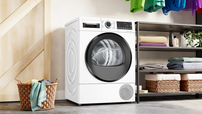 Bosch WGG246FCFG i-DOS + Bosch WQG245D1FG right side