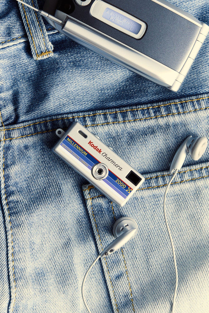 Kodak Charmera Millenium Keychain Digital Camera (Single Blind Box) product in gebruik