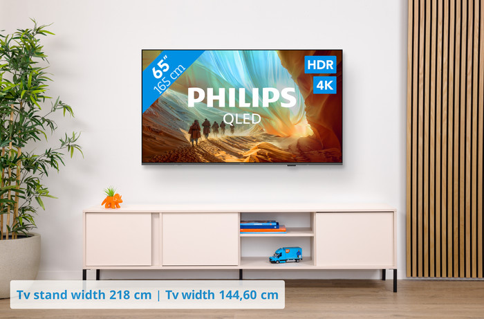 Philips QLED 65 inches PQS7801 (2026) visual Coolblue 1