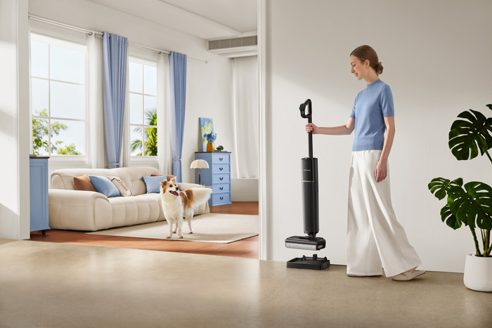 Dreame G12 Pro Flex product in gebruik