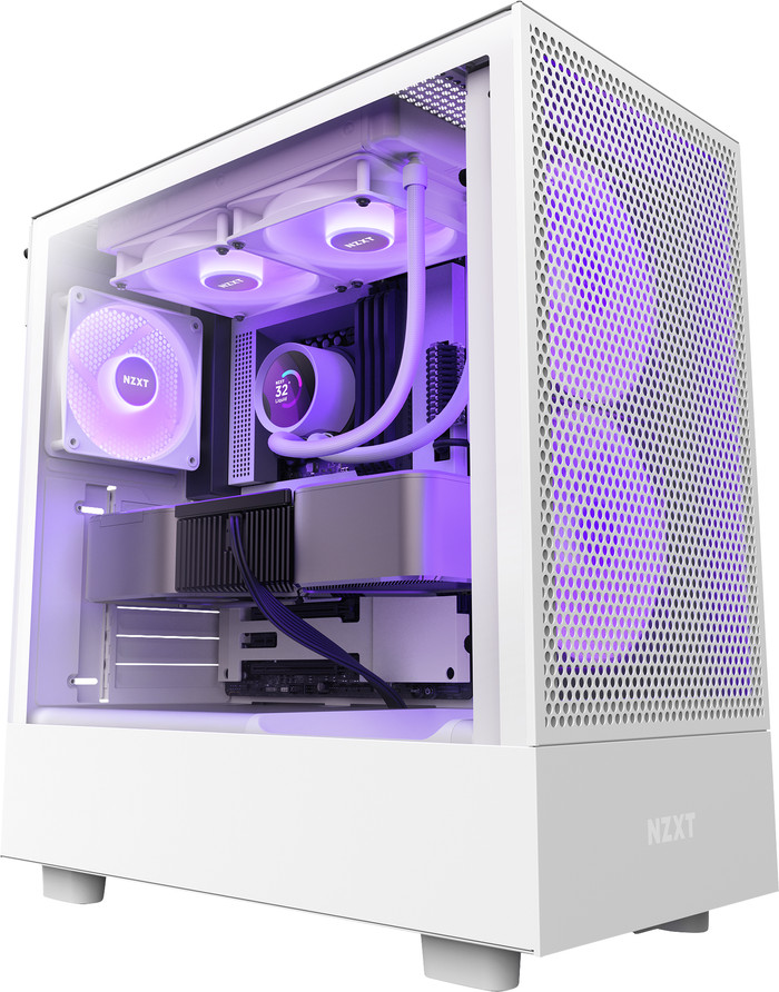 NZXT Kraken 240 - RGB - White produkt in gebrauch