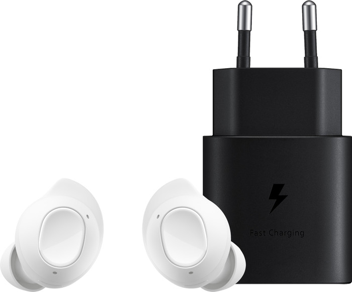 Samsung Buds FE Wit + Samsung oplader Main Image