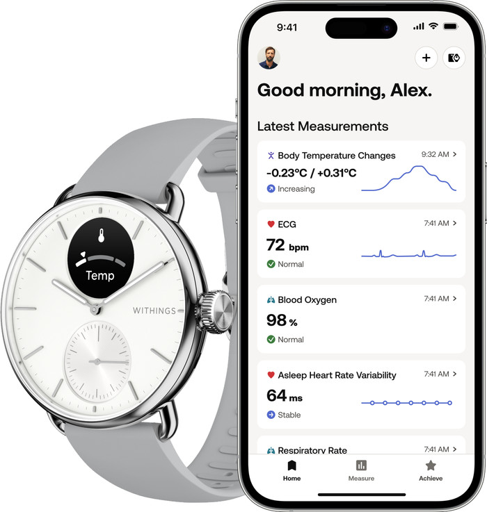 Withings Scanwatch 2 Wit 38 mm null