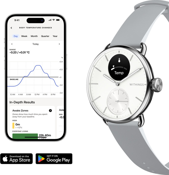 Withings Scanwatch 2 Wit 38 mm null