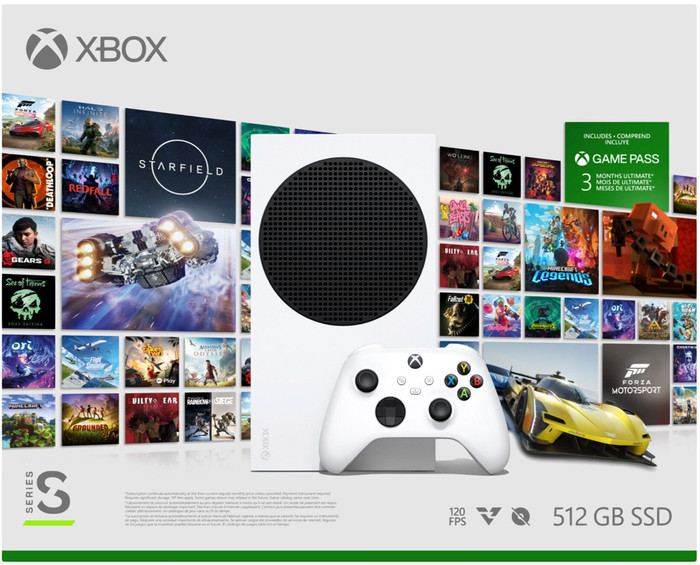 Xbox Series S 512GB + 3 Months Game Pass Ultimate bundle null