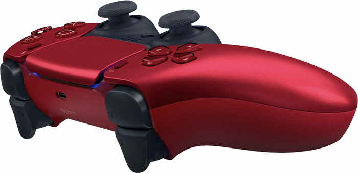 Sony PlayStation 5 DualSense Kabelloser Controller Volcanic Red linke seite
