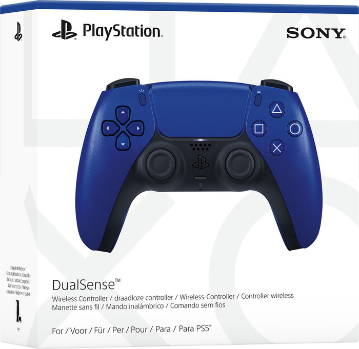 Sony Playstation 5 DualSense Draadloze Controller Cobalt Blue verpakking