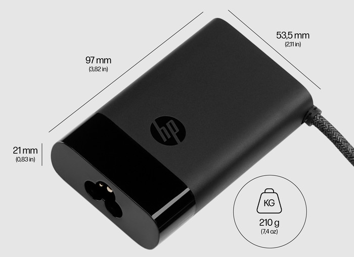 HP USB-C 65W Laptop Oplader visual leverancier
