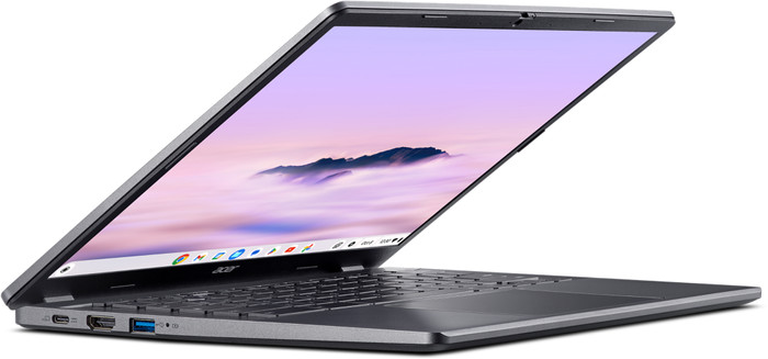Acer Chromebook Plus 514 (CB514-3H-R5K0) AZERTY left side