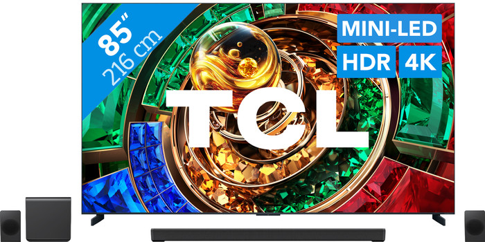 TCL RGB Mini-led 85" RM9L (2026) + TCL Q95K Main Image