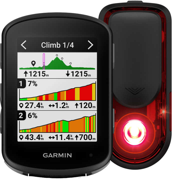 Garmin Edge 540 + Garmin Varia RearVue 820 Radar Achterlicht Main Image