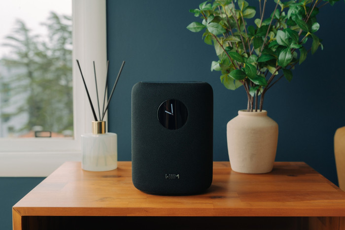 WiiM Sound Zwart product in gebruik