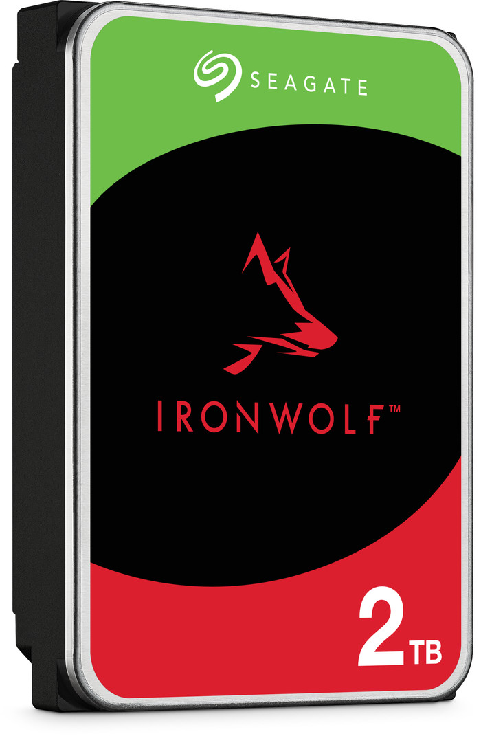 Seagate IronWolf 2TB linkerkant