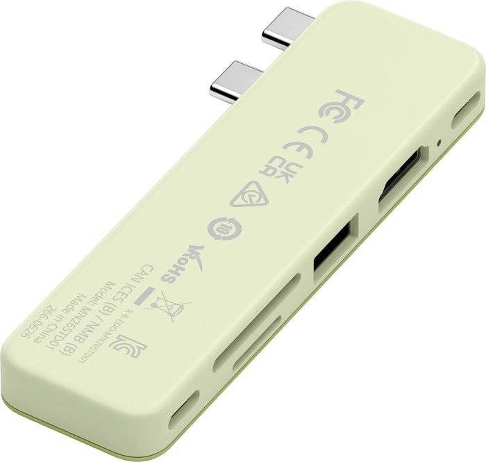 Satechi USB-C Snap Hub Citrus onderkant