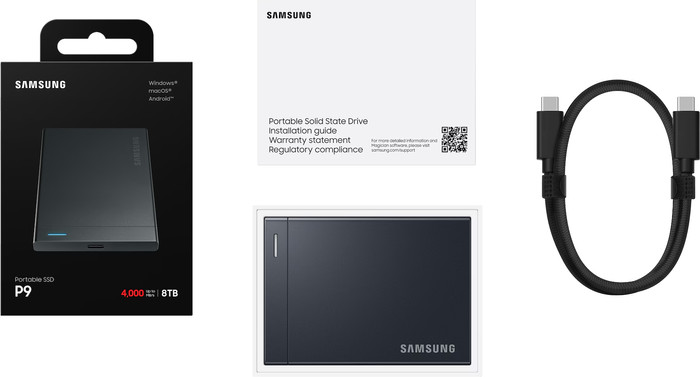Samsung P9 Portable SSD 8TB accessoire