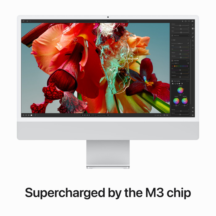 Apple iMac 24" (2023) M3 (8 core CPU/8 core GPU) 8GB/512GB Zilver QWERTY visual leverancier