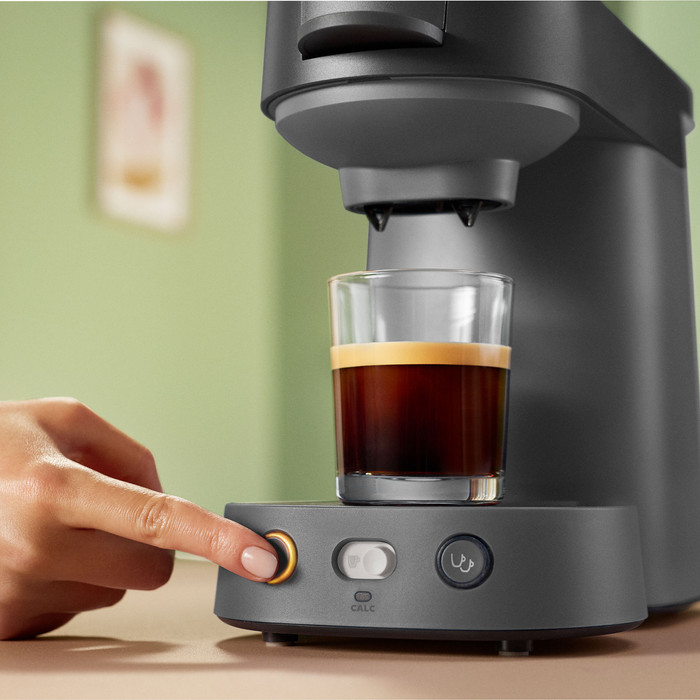 Philips koffiepadmachine Senseo Vibe CSA225/65 product in gebruik