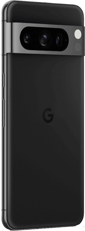 Google Pixel 8 128GB Black 5G + BlueBuilt Back Cover Black null