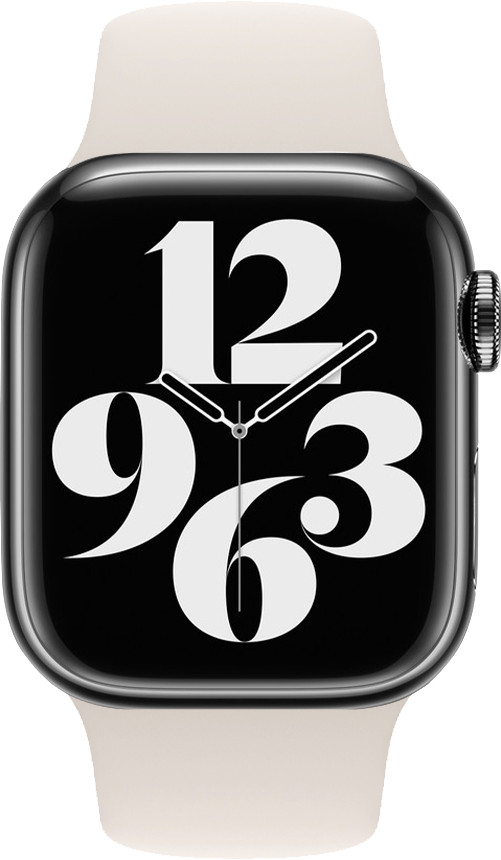 BlueBuilt Silicone Watch Strap Starlight for Apple Watch 40/41/42mm null