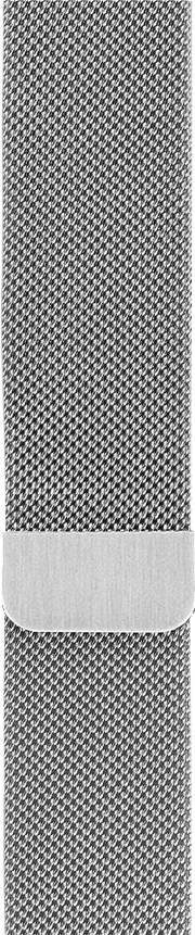 BlueBuilt Milanees Bandje Zilver voor Apple Watch 42/44/45 mm Main Image