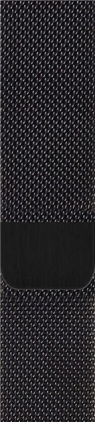 BlueBuilt Milanese Watch Strap Black for Samsung 20mm back