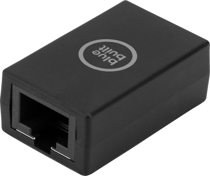 BlueBuilt RJ45 CAT6 koppeling Zwart voorkant
