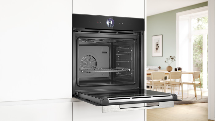 Bosch HSG7364B1 Air Fry product in gebruik