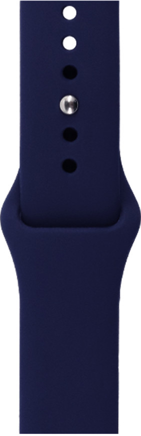BlueBuilt Silicone Strap Blue for Samsung/Garmin 20mm back