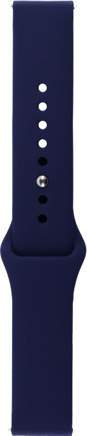 BlueBuilt Silicone Strap Blue for Samsung/Garmin 20mm Main Image