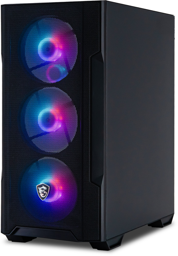 Cobalt x POWERED BY MSI - Tier 1 - RTX 5060 - Ryzen 7 5700X - 32GB - 1TB SSD left side