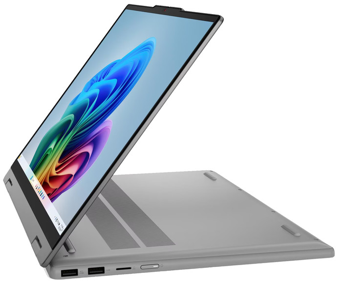 Lenovo IdeaPad 5 2-in-1 OLED Copilot+ PC15IPH11 83UL0047MH rechterkant
