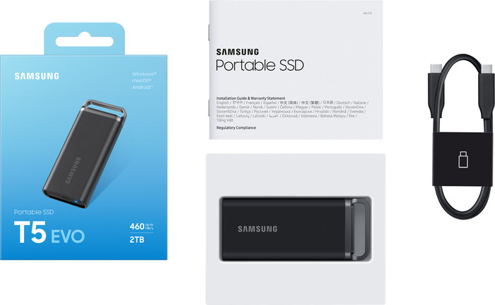 Samsung Portable SSD T5 EVO 2TB accessoire