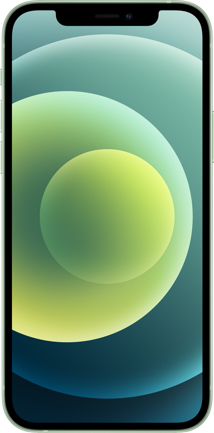 Refurbished iPhone 12 64GB Groen (Licht gebruikt) voorkant