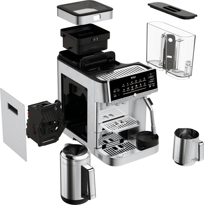 Ninja AutoBarista AE1052EU binnenkant