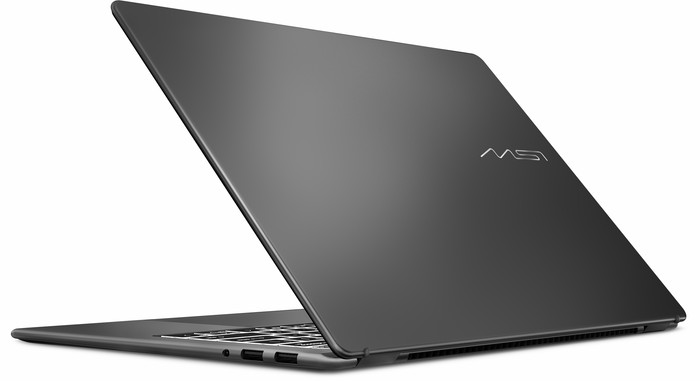 MSI Prestige 14 AI+ D3MG-047NL OLED QWERTY achterkant