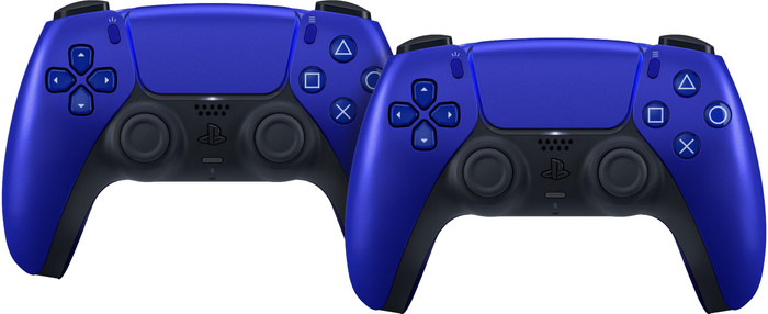 Sony PlayStation 5 DualSense Wireless Controller Cobalt Blue Duo Pack Main Image